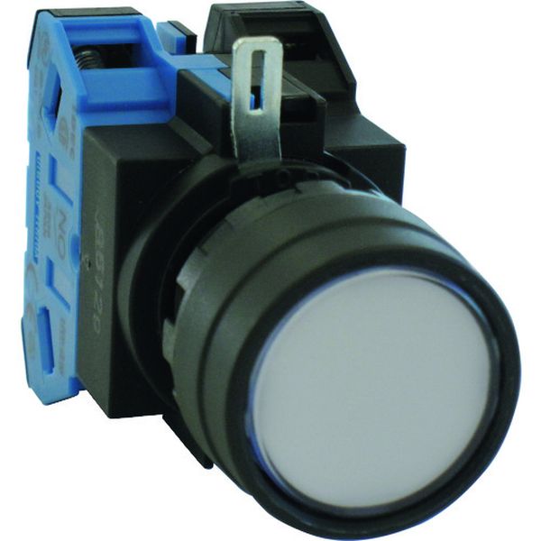 【メーカー在庫あり】 HW1LM110Q4PW IDEC(株) IDEC Φ22丸形照光押しボタンスイッチ HW1L-M110Q4PW HD店