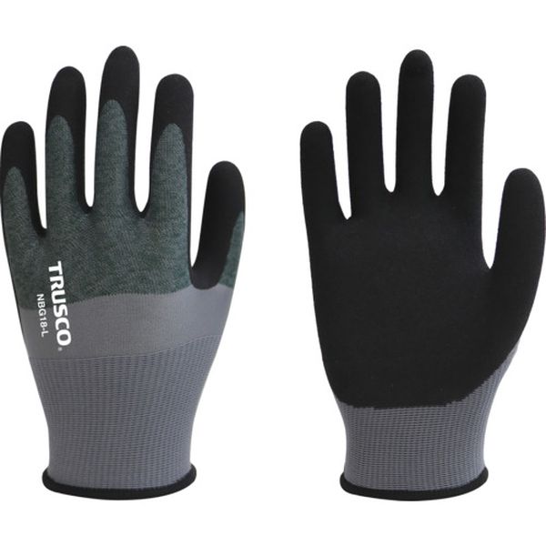 【メーカー在庫あり】 トラスコ中山(株) TRUSCO ニトリルゴム背抜き手袋 極薄手 18ゲージ XL NBG18XL HD店