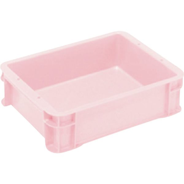 【メーカー在庫あり】 PAS6PN S型コンテナ パステルピンク 有効内寸312×237×83mm PAS-6-PN HD店