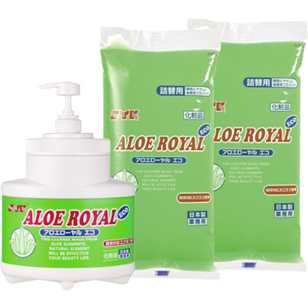 【メーカー在庫あり】 S3003 鈴木油脂工業(株) SYK ハンドソープ アロエローヤルエコ 3セット S-3003 HD店