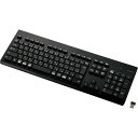 【メーカー在庫あり】 TKWS02DMKBK キーボード 無線(2.4GHz) ワイヤレス メンブレン式 フルサイズ 洗える 抗菌 ブラック TK-WS02DMKBK HD店(2)
