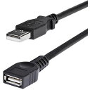 【メーカー在庫あり】 USBケーブル/A-A/1.8m/USB 2.0/480Mbps/延長用/オス・メス/BK USBEXTAA6BK HD店(2)