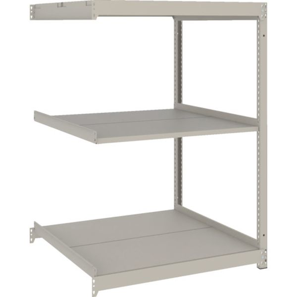 【メーカー在庫あり】 スチールラック 薄型ラック(耐荷重100Kg)1200×875×H1200 3段連結 ネオグレー ネオグレー UL4493B HD店