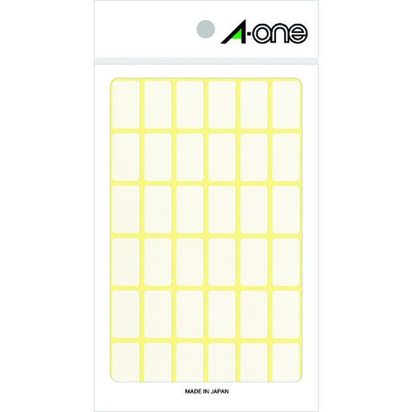 【メーカー在庫あり】 スリーエム 3M エーワン(TM)フリーラベル白無地12×21 36面×15シート540片入 0600..