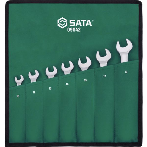 【メーカー在庫あり】 SATA社 SATA 首振コンビネーションラチェットレンチセット(7...