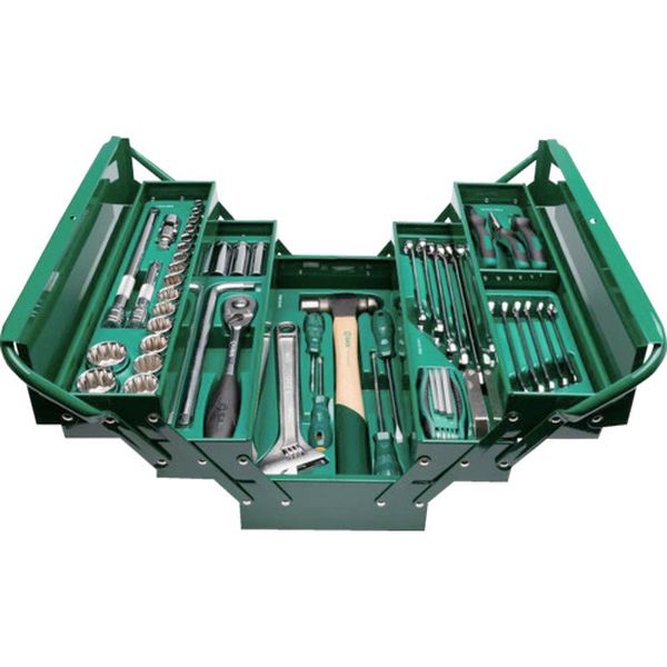 【メーカー在庫あり】 95104A75 SATA社 SATA 工具セット 差込角9.5mm(75点) 95104A-75 HD店