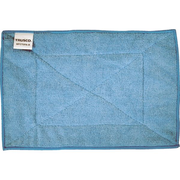 【メーカー在庫あり】 MFCT5PAB トラスコ中山(株) TRUSCO マイクロファイバーカラー雑巾180x280 5枚入 ..