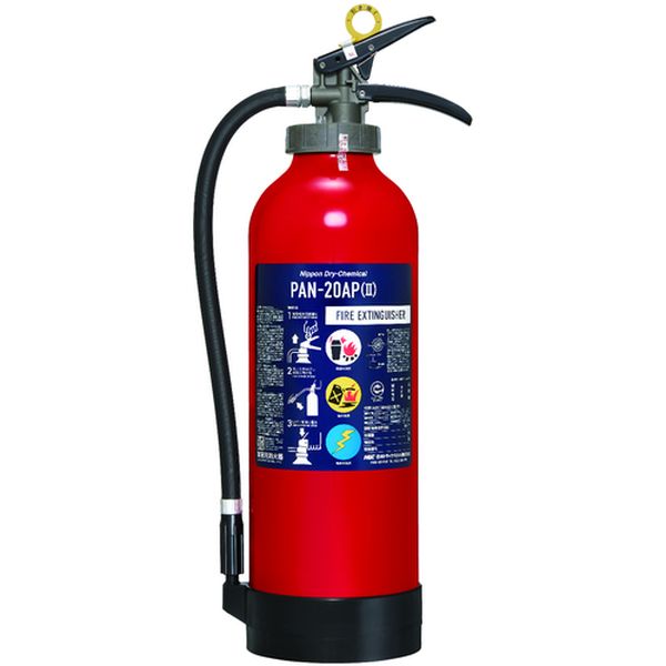 【メーカー在庫あり】 PAN20AP2 日本ドライケミカル(株) ドライケミカル ABC粉末消火器 本体 20型 加圧式 PAN-20AP2 HD店