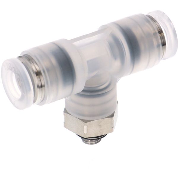 【メーカー在庫あり】 PPB6M5SUS ワンタッチ継手 チューブフィッティングPP ティーチューブ6ネジM5X08S..