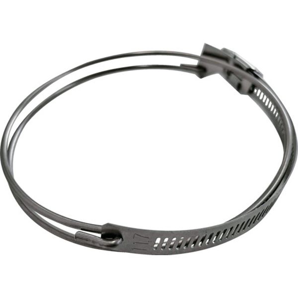 ・コルゲートタイプのビニールホース用です。・空調用ダクトホース・一般デリバリーサクションホース用に・最大径(mm)：117・最小径(mm)：97・バンド幅(mm)：12.7・線径(mm)：2.9・カフス：中(60目)・スクリューHEX(mm)：8・右巻用ホース用バンドです。・　Φ100 サクションホース用・オールステンレス製(SUS304)。・スクリュー：六角マイナス溝。・HEX：8mm。・締め過ぎによるホース切れにご注意下さい。・バンドをホースに取り付けの際は、ホースの溝に沿って回転させながらはめて下さい。・使用範囲は目安です。・生産国 日本・JANコード 4573300832047・質量 55g・コード：700-1033 ・品目：SYS117SYS-117楽天 HD店