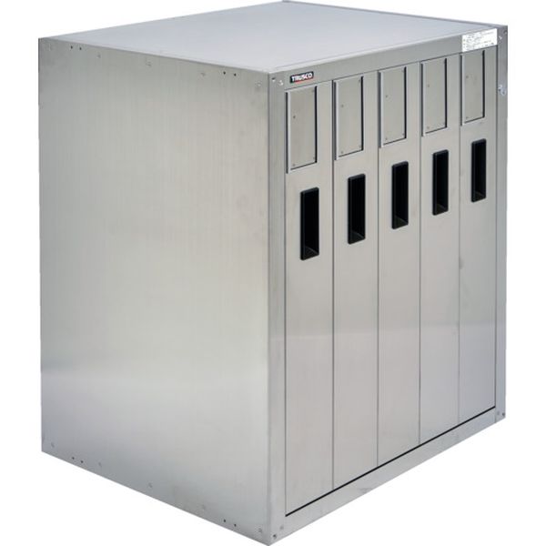 【メーカー在庫あり】 TK5N トラスコ中山(株) TRUSCO 耐震薬品庫 705X600XH800 5列...