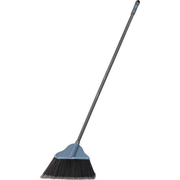 ・角度がついていて隅に溜まったほこりやごみもお掃除しやすいです・斜め角度、腰のある先端が隅までしっかり掃きとります・柄：鉄　キャップ・台：ポリプロピレン　毛：PET・火の近くや高熱の場所では使用しないでください。・使用後は日陰で保管してくだ...