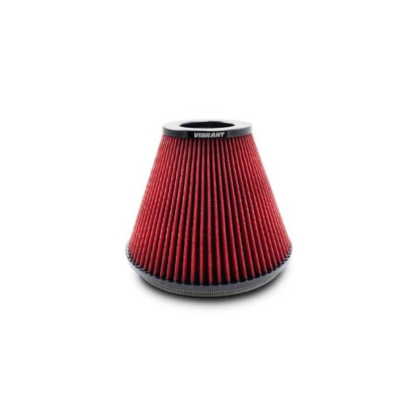  Vibrant 8.75in インレット I.D. x 8.50in Height Bellmouth Velocity Stack Classiic パフォーマンス エアフィルター vib10962 HD店
