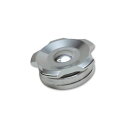 【USA在庫あり】 Vibrant 2.75in OD Aluminum Weld Bungs w/ Polished Aluminum Threaded Ca...
