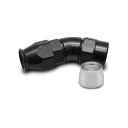 【USA在庫あり】 Vibrant Aluminum 30 Degree One Piece Hose End for PTFE Lined Hose (Siz...