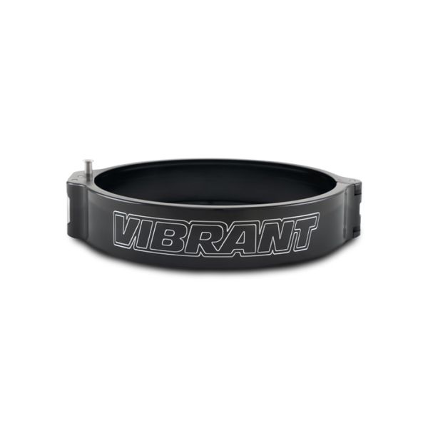  Vibrant 5in O.D. Aluminized HD 2.0 クランプ -アルマイト ブラック (クランプ Only) vib32540 HD店