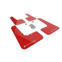 ヒロチー商事 ハーレー 楽天市場店で買える「【USA在庫あり】 Rally Armor 2022 スバル Outback Wilderness レッド Mud Flap White Logo ralMF76-UR-RD/WH HD店」の画像です。価格は37,308円になります。
