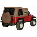 【USA在庫あり】 Rampage 97年-06年 Jeep ラングラー(TJ) OEM Replacement Top - Khaki ram99536 HD店