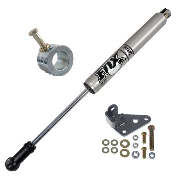 【USA在庫あり】 Synergy 07年-18年 Jeep Wrangler JK/JKU Fox Steering Stabilizer リロケーション ブラケット syn8007 HD店