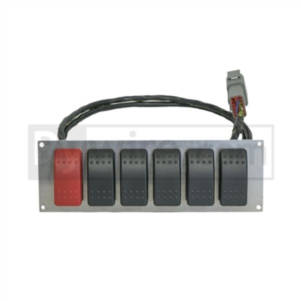 【USA在庫あり】 Rywire Switch Panel (6 Toggles / Will Not Work w/PDM Systems) rywRY-SWITCH-6 HD店