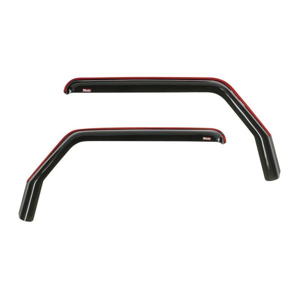 USA߸ˤ Westin 2018ǯ-2019ǯ Jeep 󥰥顼 JL Wade In-Channel Wind Deflector 2pc - Smoke wes72-51467 HDŹ