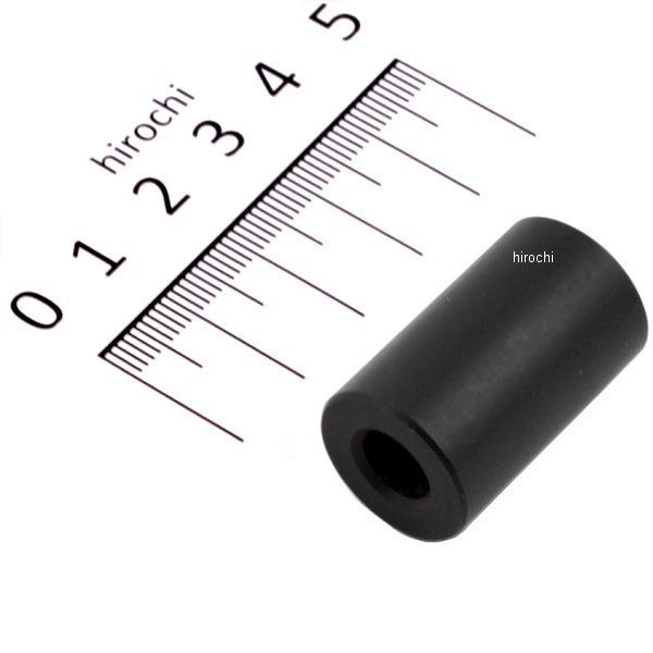 【メーカー在庫あり】 キタコ アルミスペーサーカラー(黒・M8用) 18×8.2×30 0900-093-02056 JP店