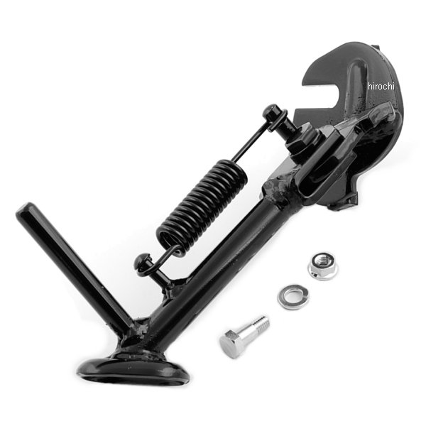 ※画像は参考です※サイドスタンド スクーター用 HS-158 (ブラック)です。スクーターの利便性を大幅向上。02年-16年 ホンダ トゥデイ駐輪の際、非常に便利です。車種専用設計ですので、ボルトオン装着が可能。(一部外装パーツの加工が必要な場合があります。)656-1010158楽天 JP店　