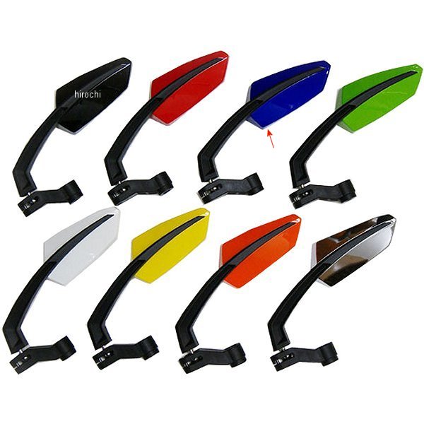 キジマ MAG01 ミラー 汎用 青 左右セット 203-8052 JP店