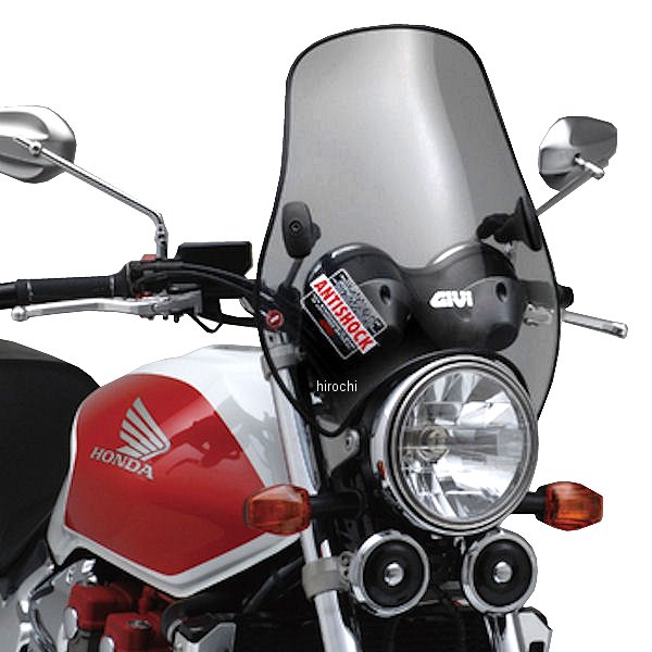 ジビ GIVI A603 ユニバーサルスクリーン 汎用 高さ380mmX幅395mm セミスモーク 93972 JP店
