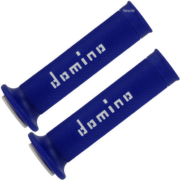 ドミノ domino グリップ レースタイプ 126mm 青/白 左右セット A01041C4648 JP店