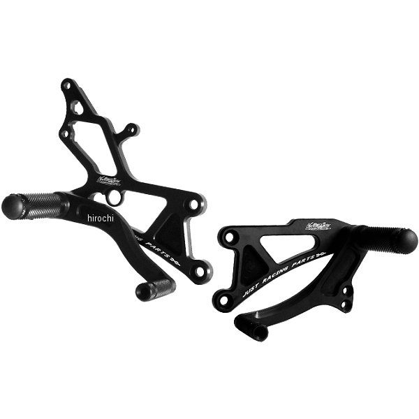 バルターモト Valter Moto バックステップ スタート ポジション固定 07年-11年 ストリートトリプル タイプ1 黒 VMC-PET08 JP店