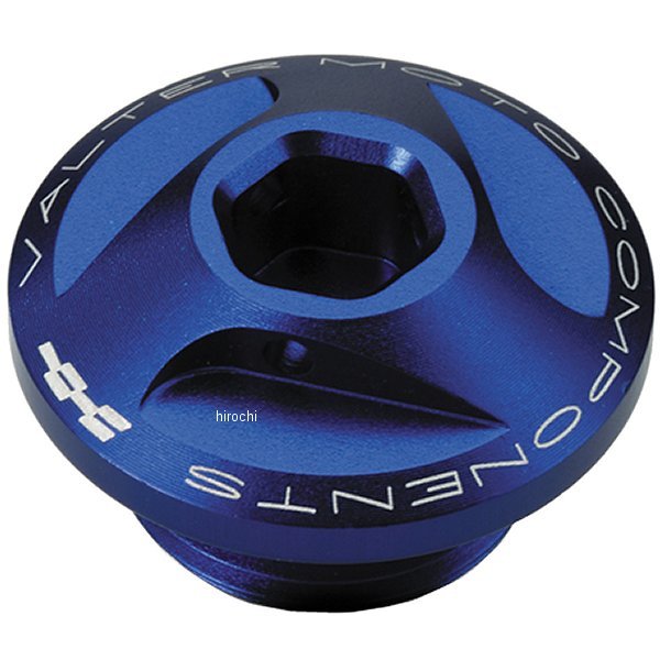 バルターモト Valter Moto オイルフィラーキャップ 07年-12年 ドゥカティ 1198、1098 Φ22mmxP1.50 青 VMC-TOCX02D JP店