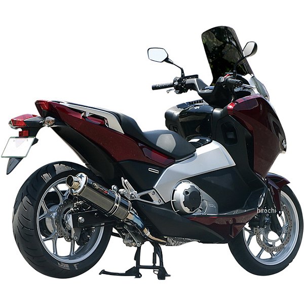 401 cc 〜750 cc  - ノジマエンジニアリング スリップオンマフラー DLCチタン 12年-13年 NC700X インテグラ黒 NT025SGTD-CLK JP店