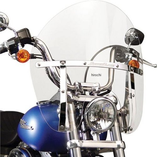  ナショナルサイクル National Cycle ウインドシールド スイッチブレード チョップド ダイナ 49mmフォーク クリア natN21431A JP店