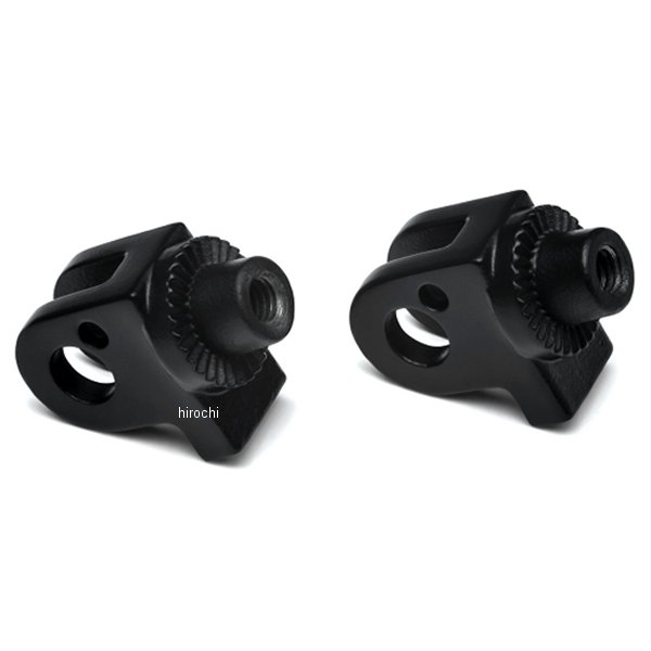 【USA在庫あり】 クリアキン Kuryakyn スプラインアダプター トライアンフ フロント サテンブラック kur8905 JP店