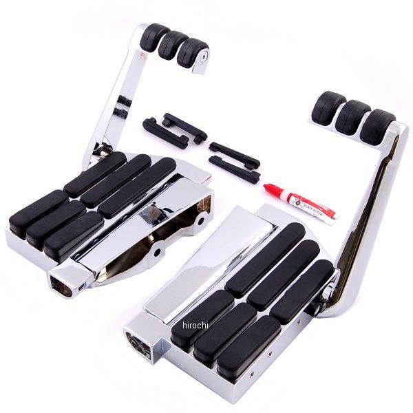 【USA在庫あり】 クリアキン Kuryakyn トランスフォーマー リア フットボード 左右ペア 01年以降 GL1800、F6B kur7006 JP店