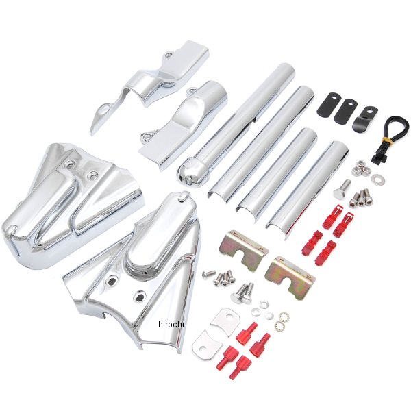 【USA在庫あり】 クリアキン Kuryakyn スウィングアーム カバー 00年-07年ソフテイル kur8256 JP店