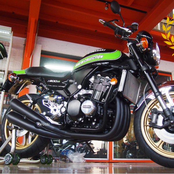 751 cc 〜 - ドレミコレクション フルエキゾースト 4本マフラー ストリート4 JMCA公認 Z900RS 黒 35202 JP店