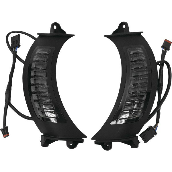  レトリックライティング LETRIC LIGHTING フェアリング ベント ウインカー 15年-20年 FLH、FLT 黒 letLLC-5BR-TS JP店