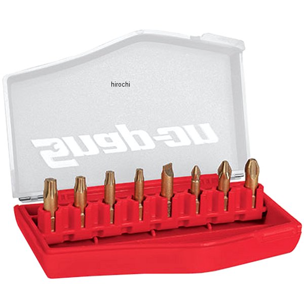 樂天商城 - スナップオン Snap-on スクリュードライバー ビット ダイアモンド チップ コンビネーション レッド ケース 8個セット SDMC8RD JP店