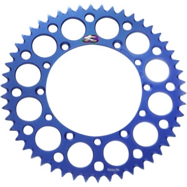 【USA在庫あり】 レンサル RENTHAL スプロケット 14年-16年 Husqvarna 85 46T アルミ 青 ren441U-428-46GPBU JP店