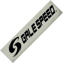 ゲイルスピード GALE SPEED 抜き文字ステッカー 黒 38×180mm 28200183 JP店