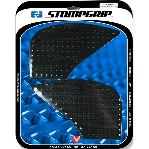 【メーカー在庫あり】 ストンプグリップ STOMPGRIP タンク グリップ ボルケーノ 16年-17年 タイガーエクスプローラー 黒 55-10-0141B JP店