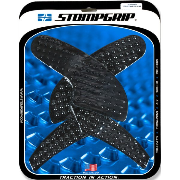 【メーカー在庫あり】 ストンプグリップ STOMPGRIP タンク グリップ ボルケーノ 17年 スーパースポーツ 黒 55-10-0146B JP店
