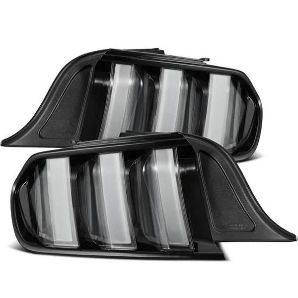  AlphaRex NOVAシリーズ Prismatic LED テールライト ブラッククリア 15年-23年 フォード Mustang arx655020 JP店