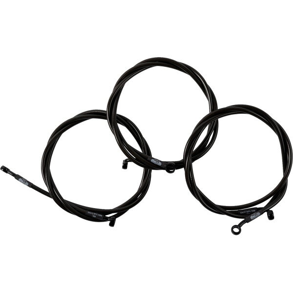 【USA在庫あり】 LAチョッパーズ LA Choppers ブレーキライン ミッドナイト 12-14 24年以降 FL 1741-6511 JP店