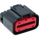 【USA在庫あり】 ナムズ NAMZ CONNECTOR FEMALE W/TERM 18-POS ブラック 72664-12 2120-1425 JP店(2)