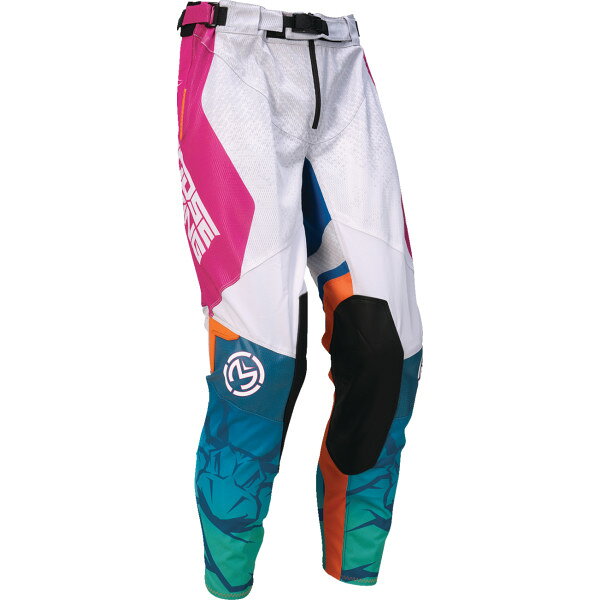 【USA在庫あり】 MOOSE OFFROAD Sahara パンツ ティール/オレンジ/ピンク 38 2901-12077 JP店