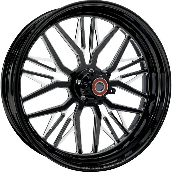  パフォーマンスマシン フロントホイール Phatour 18x5.5 DD ABS CC Platinum 0201-2463 JP店