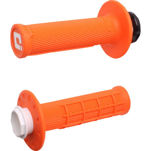【USA在庫あり】 オーディーアイ ODI グリップ MICRO X HALF WAFFLE LOCK ON ORG/BLK 0630-3294 JP店